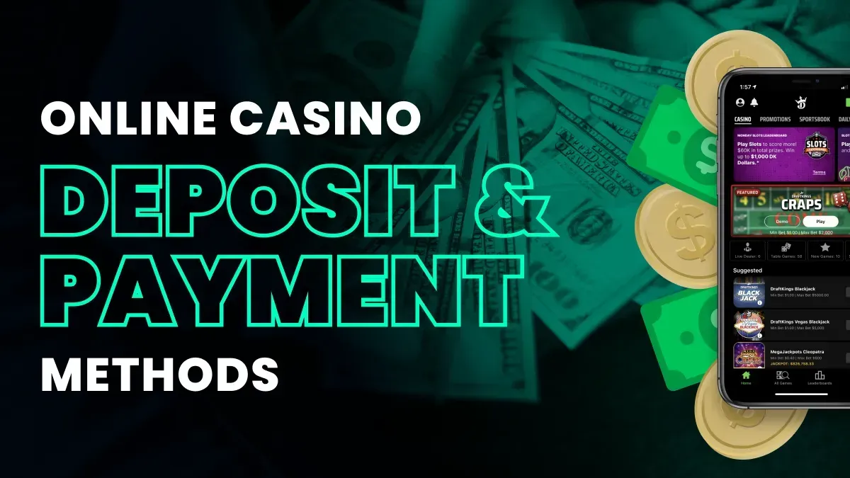 The Best Online Casino Deposit & Payment Methods Image